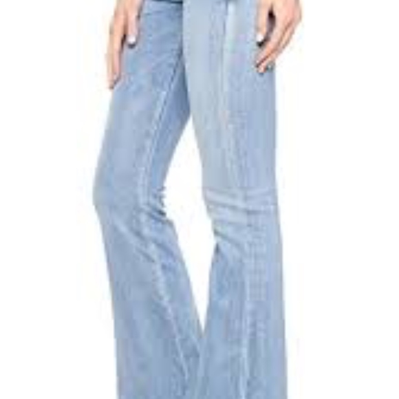 Hudson Tyler Cut Off Flare Jean - Picture 3 of 4